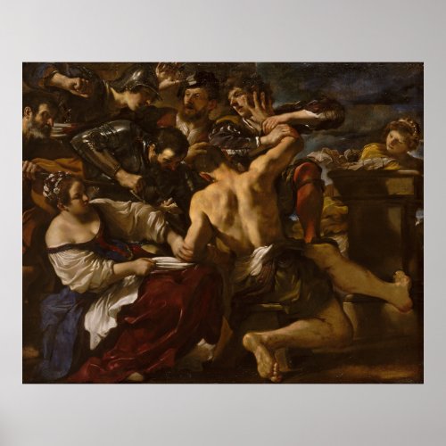 Samson Captured By the Philistines Poster