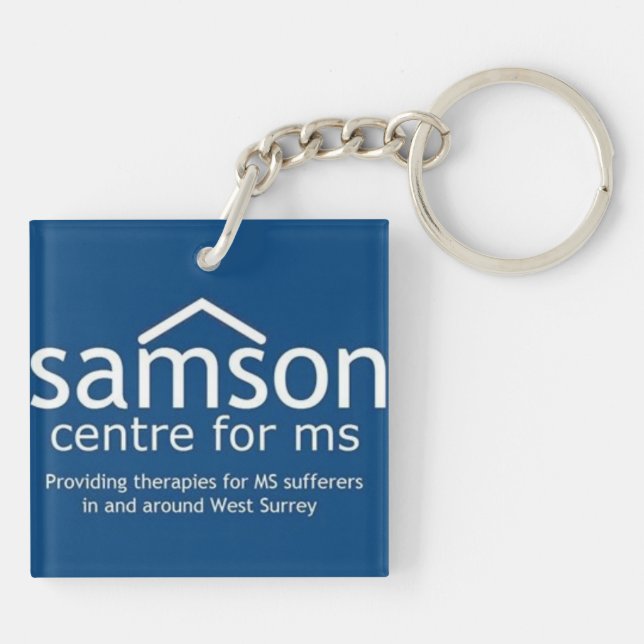 Samson Center Double Sided Key Chain (Back)