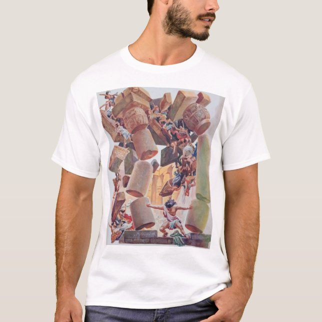 Samson Destroys The Temple T-Shirt (Front)