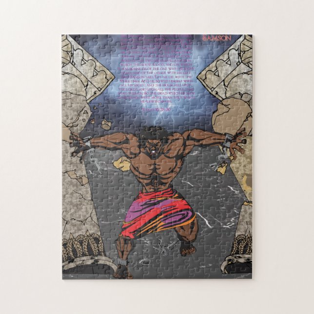 Samson Jigsaw Puzzle (Vertical)