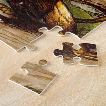 samson killing a small lion Puzzle Design | Zazzle