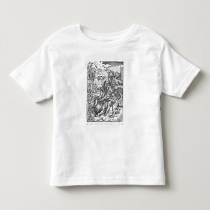Samson slaying the lion, c.1496-98 toddler t-shirt