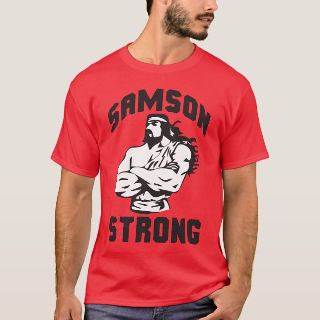 Samson Strong - Bodybuilding T-Shirt (Front)