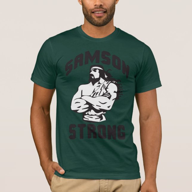 Samson Strong - Bodybuilding T-Shirt (Front)