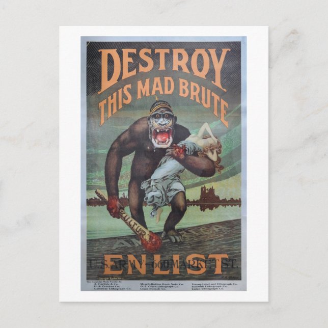 SAMSUNG CSC_Propaganda poster Postcard (Front)