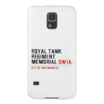 royal tank regiment memorial  Samsung Galaxy Nexus Cases