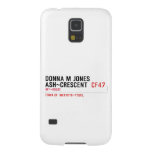Donna M Jones Ash~Crescent   Samsung Galaxy Nexus Cases