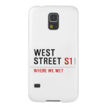 west  street  Samsung Galaxy Nexus Cases