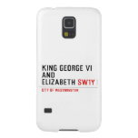 king george vi and elizabeth  Samsung Galaxy Nexus Cases