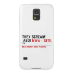 THEY SCREAM'  ABDI  Samsung Galaxy Nexus Cases