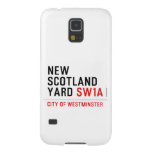 new scotland yard  Samsung Galaxy Nexus Cases