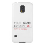 Your Name Street  Samsung Galaxy Nexus Cases