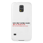 EARLY MAY SEPNIO-VALDEZ   Samsung Galaxy Nexus Cases