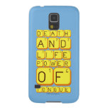 Death
 And
 Life
 power
 Of
 tongue  Samsung Galaxy Nexus Cases