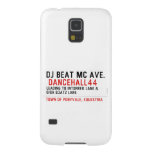 Dj Beat MC Ave.   Samsung Galaxy Nexus Cases