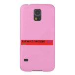 Hannah is awesome   Samsung Galaxy Nexus Cases