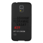 ---sshhhh! FLORAMAE    VASAY   Samsung Galaxy Nexus Cases