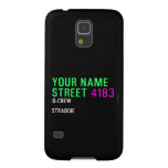 Your Name Street  Samsung Galaxy Nexus Cases