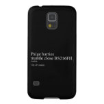 Paige harries mantle close  Samsung Galaxy Nexus Cases