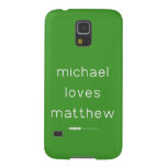 michael
 loves
 matthew  Samsung Galaxy Nexus Cases