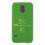 What if
 i told you -
 NO game in that
 side?
 Wow  Samsung Galaxy Nexus Cases