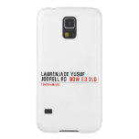 Laurenjade yusuf Jodrell rd  Samsung Galaxy Nexus Cases
