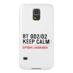 RT 002/02 KEEP CALM  Samsung Galaxy Nexus Cases