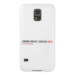 LONDON SOKAK TABELASI  Samsung Galaxy Nexus Cases