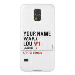 Your Name WAKX LOU  Samsung Galaxy Nexus Cases