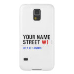 Your Name Street  Samsung Galaxy Nexus Cases