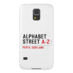 Alphabet  Street  Samsung Galaxy Nexus Cases