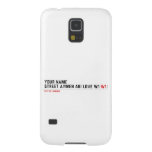 Your Name Street aymen abi love w1  Samsung Galaxy Nexus Cases