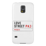 LOVE Street  Samsung Galaxy Nexus Cases