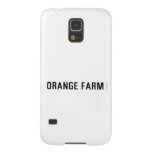 ORANGE FARM   Samsung Galaxy Nexus Cases