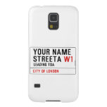 Your Name Streeta  Samsung Galaxy Nexus Cases