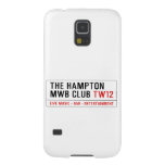 the Hampton  MWB Club  Samsung Galaxy Nexus Cases
