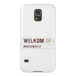 Welkom  Samsung Galaxy Nexus Cases