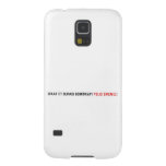 Dikat Et BurasI DemİrkapI  Samsung Galaxy Nexus Cases