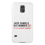 Jack Daniels Old Number  Samsung Galaxy Nexus Cases