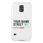 Your Name Street  Samsung Galaxy Nexus Cases