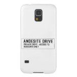 andesite drive  Samsung Galaxy Nexus Cases
