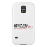 Donna M Jones Ash~Crescent   Samsung Galaxy Nexus Cases