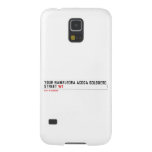 Your Nameleora acoca goldberg Street  Samsung Galaxy Nexus Cases