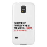 women of world war II memorial  Samsung Galaxy Nexus Cases