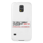 The Great Sunday Tournament  Samsung Galaxy Nexus Cases