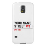 Your Name Street  Samsung Galaxy Nexus Cases