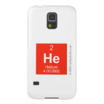 He  Samsung Galaxy Nexus Cases