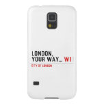 London, your way...  Samsung Galaxy Nexus Cases
