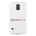 Habibah Rashid  Samsung Galaxy Nexus Cases