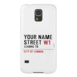Your Name Street  Samsung Galaxy Nexus Cases